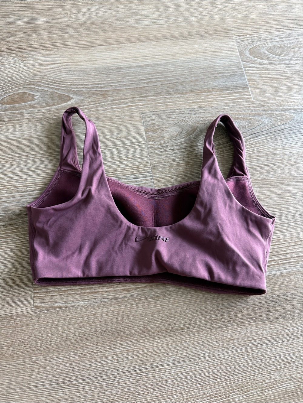SKIMS Mauve Rose Scoop Sports Bra